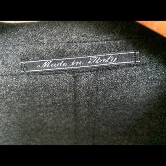 VINTAGE FENDI 100% CASHMERE men’s grey jacket MINT - Picture 7 of 15